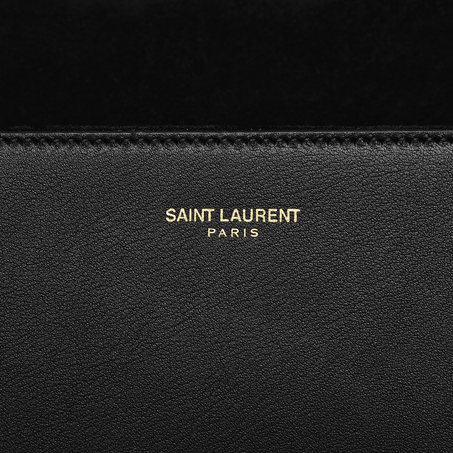 Saint Laurent Calfskin Classic Y Ligne Clutch Black 6 of 8