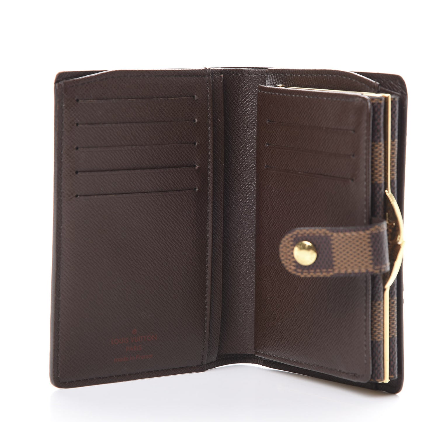 Damier Ebene French Purse Wallet