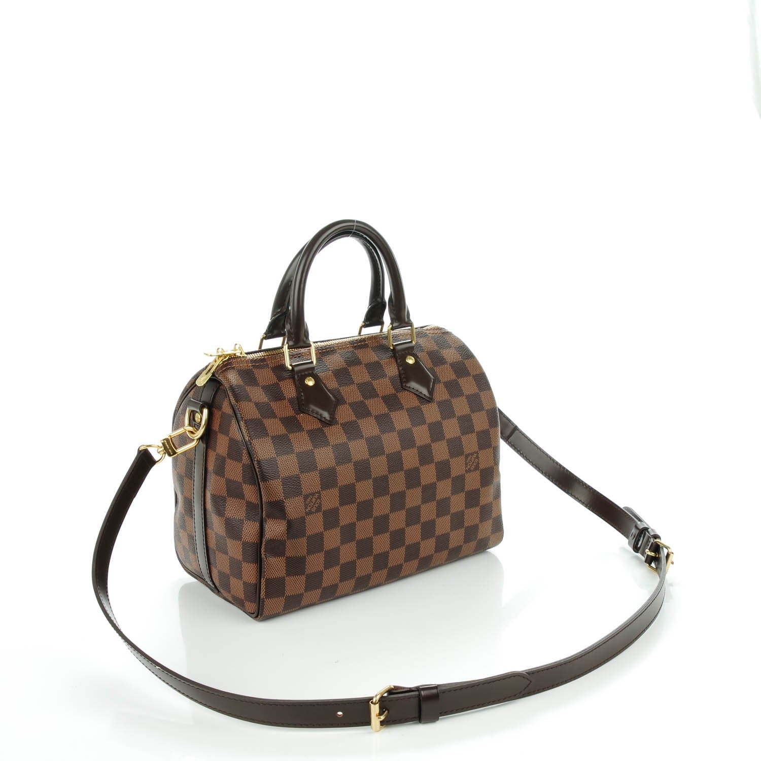 Louis Vuitton Damier Ebene Speedy Bandouliere 25 3 of 8
