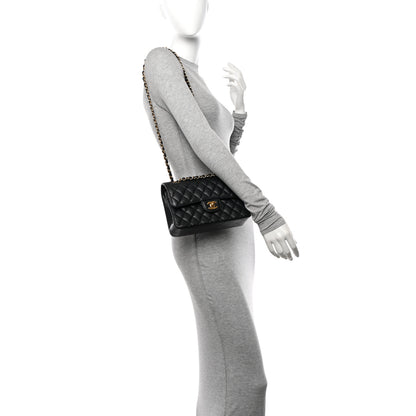 Chanel Caviar Quilted Small Double Flap Black 2 of 12