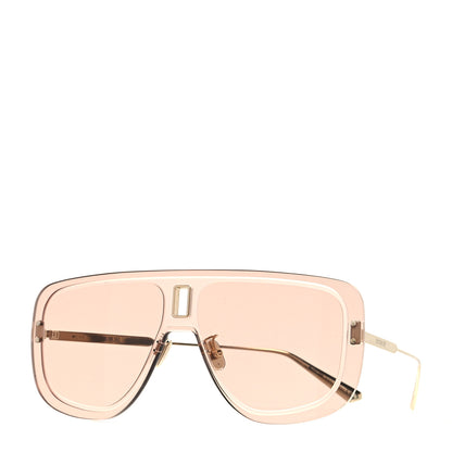 Christian Dior UltraDior Mask Sunglasses Gold Pink 1 of 8