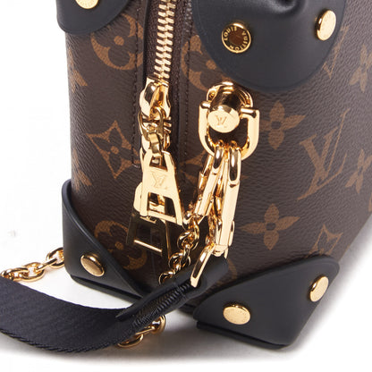 Louis Vuitton Monogram Petite Malle Souple Black 9 of 12