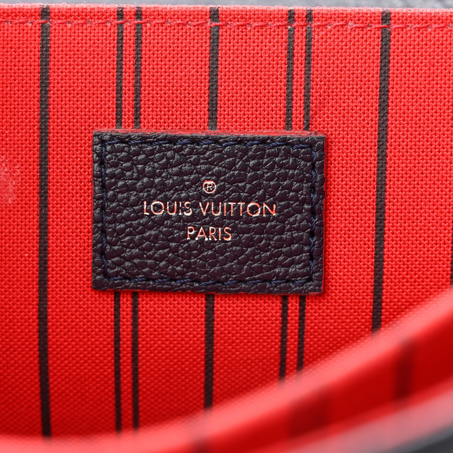 Empreinte Pochette Metis Marine Rouge