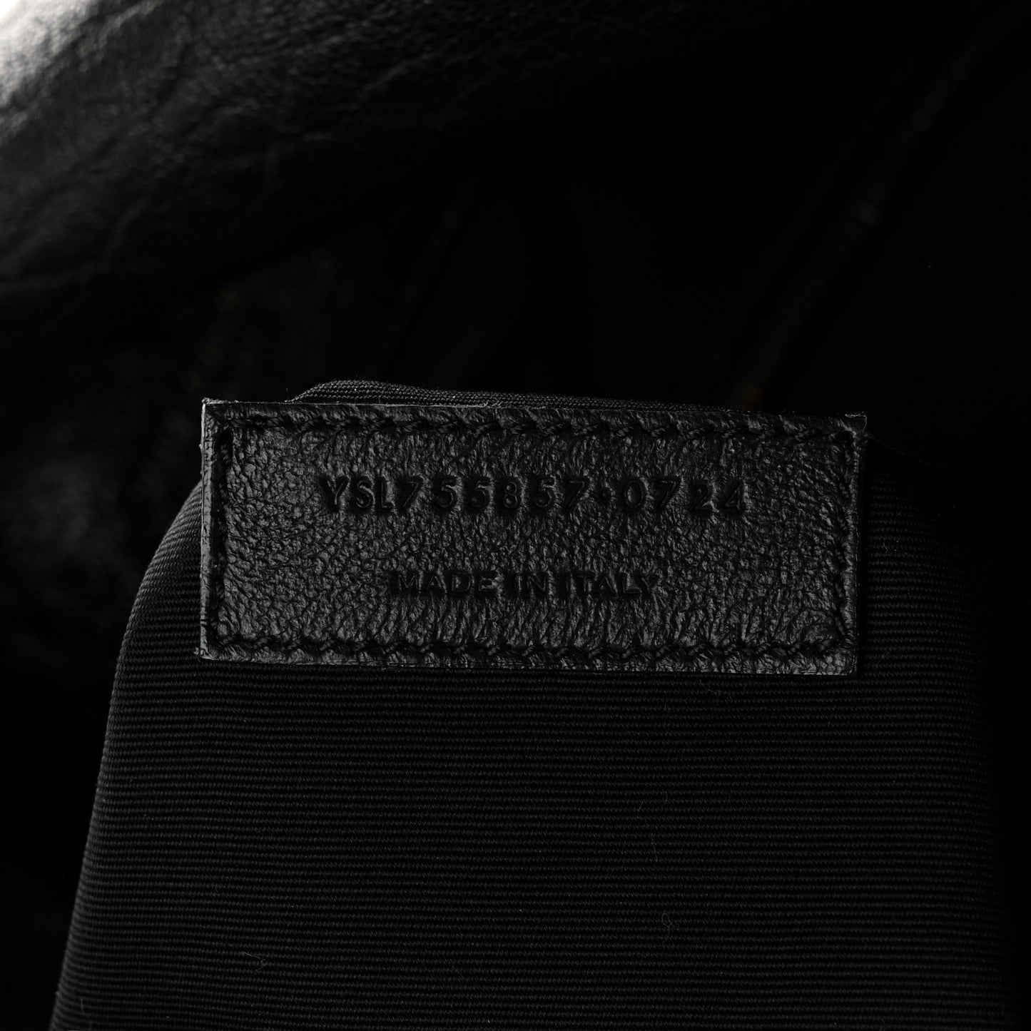 Grained Lambskin Monogram Oversized Niki Chain Satchel Black
