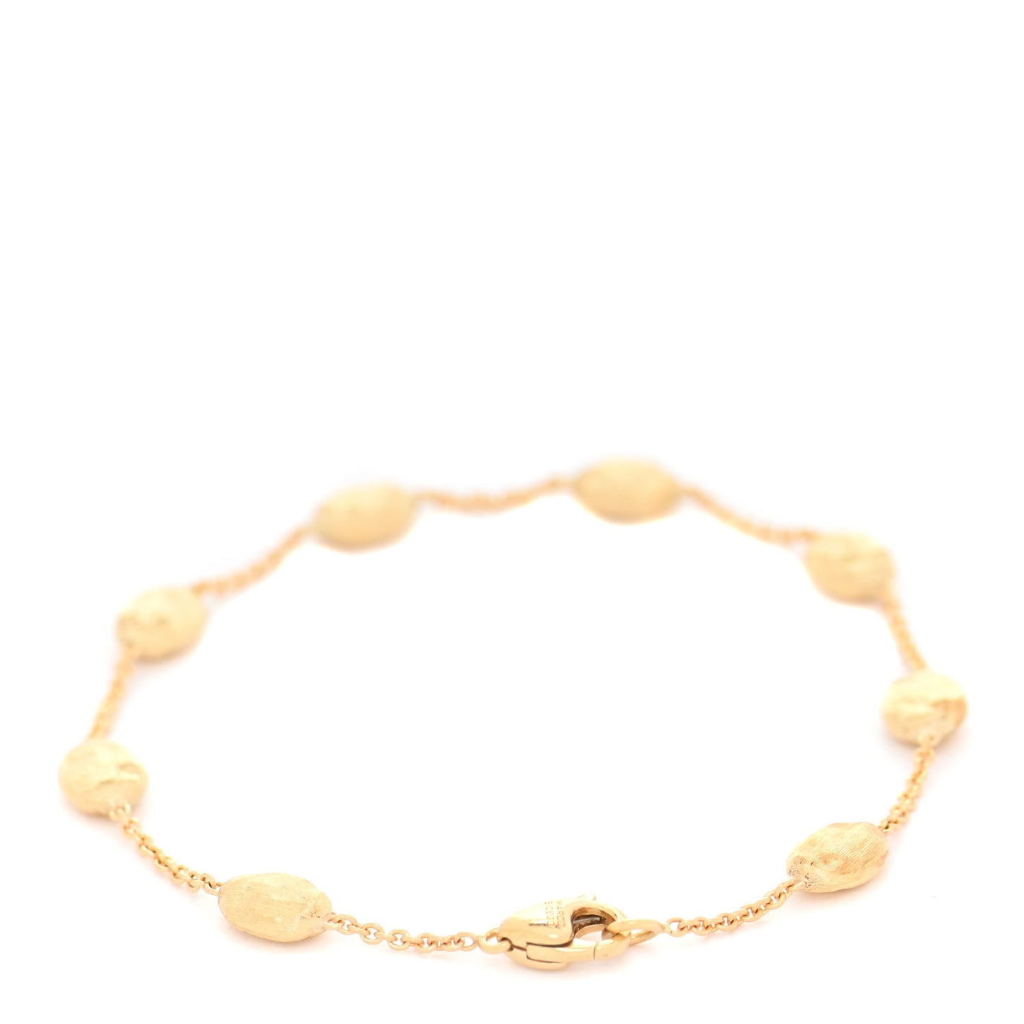 18K Yellow Gold Small Siviglia Bead Bracelet