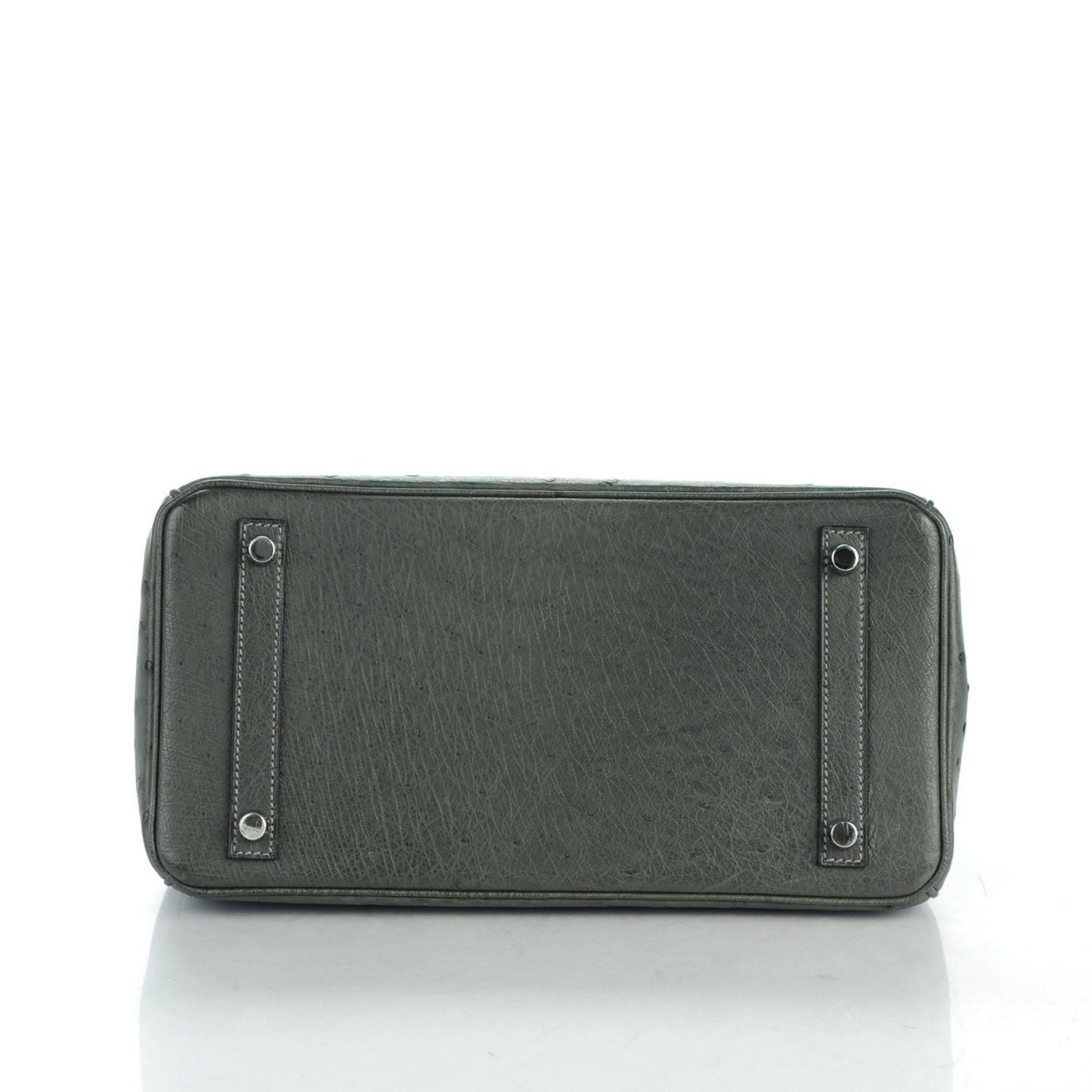 Ostrich Birkin 30 Graphite