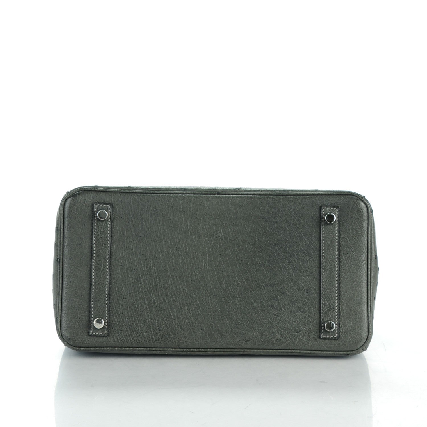 Hermes Ostrich Birkin 30 Graphite 6 of 27