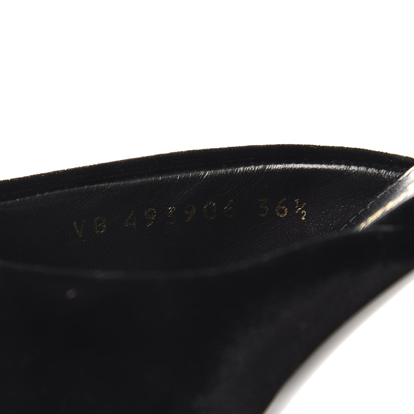 Velvet LouLou Mules 36.5 Black