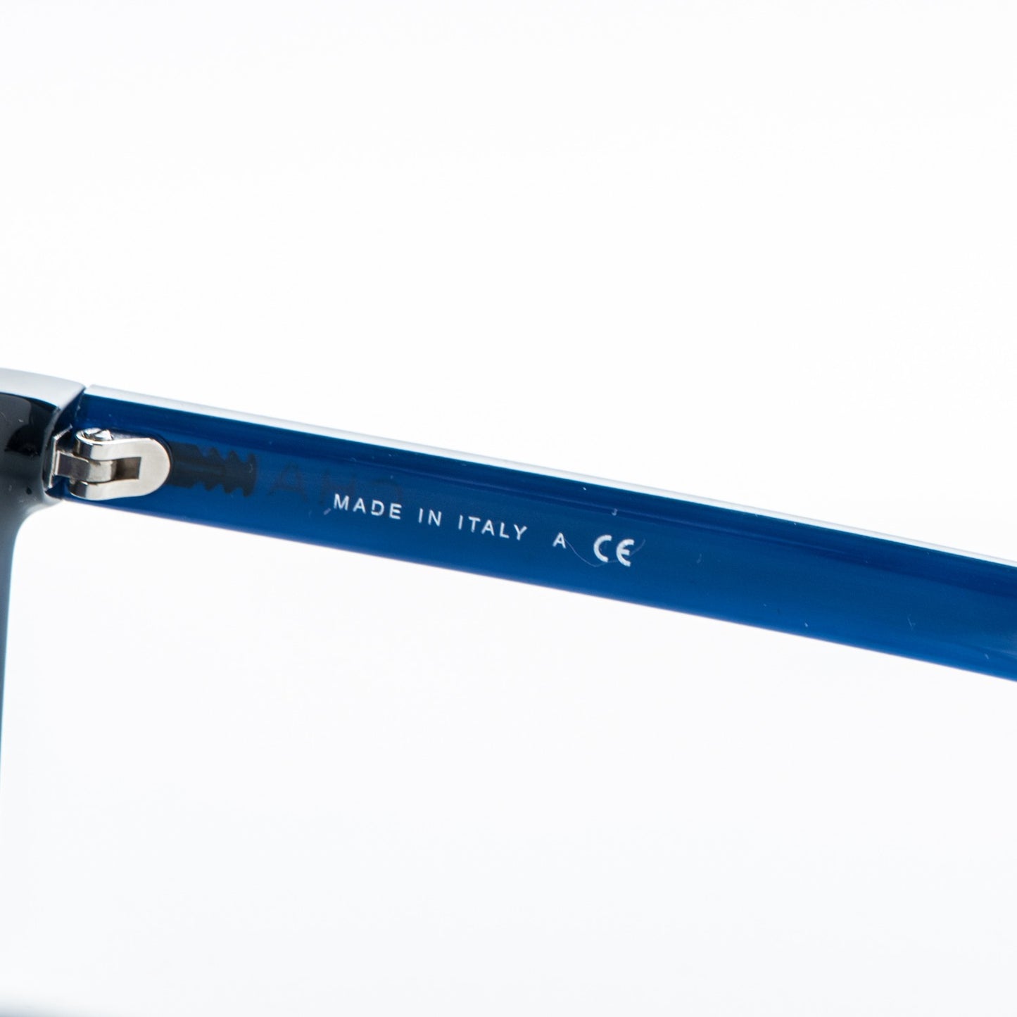 Cat Eye Chain Sunglasses 6041 Navy Blue