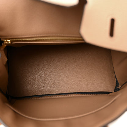 Hermes Togo Birkin 25 Chai 5 of 12