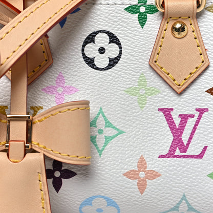 Louis Vuitton LV X TM Monogram Multicolor Nano Speedy White 7 of 10