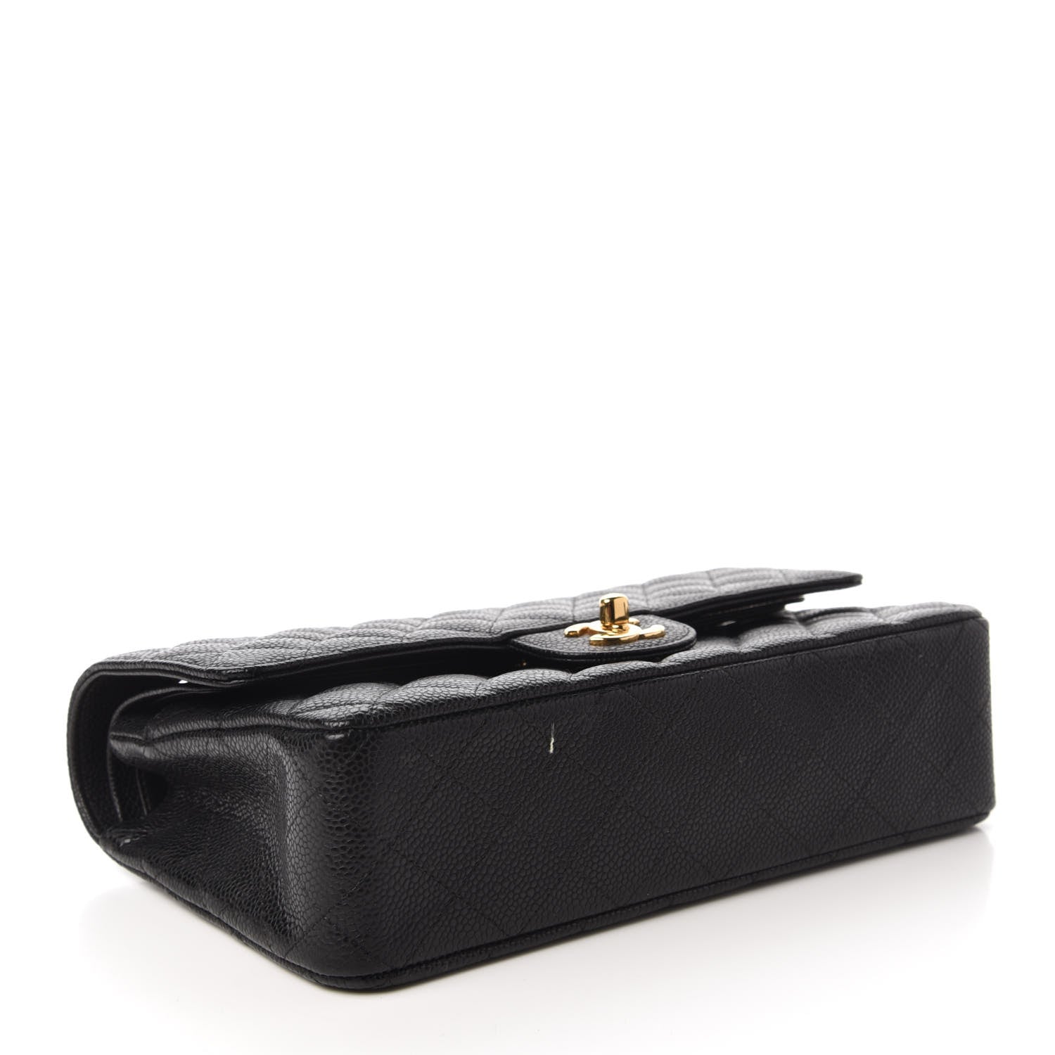 Chanel Caviar Quilted Medium Double Flap Black 4 of 11
