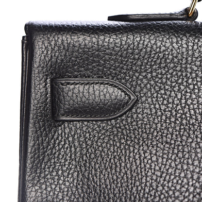 Hermes Ardennes Kelly Retourne 40 Black 12 of 36