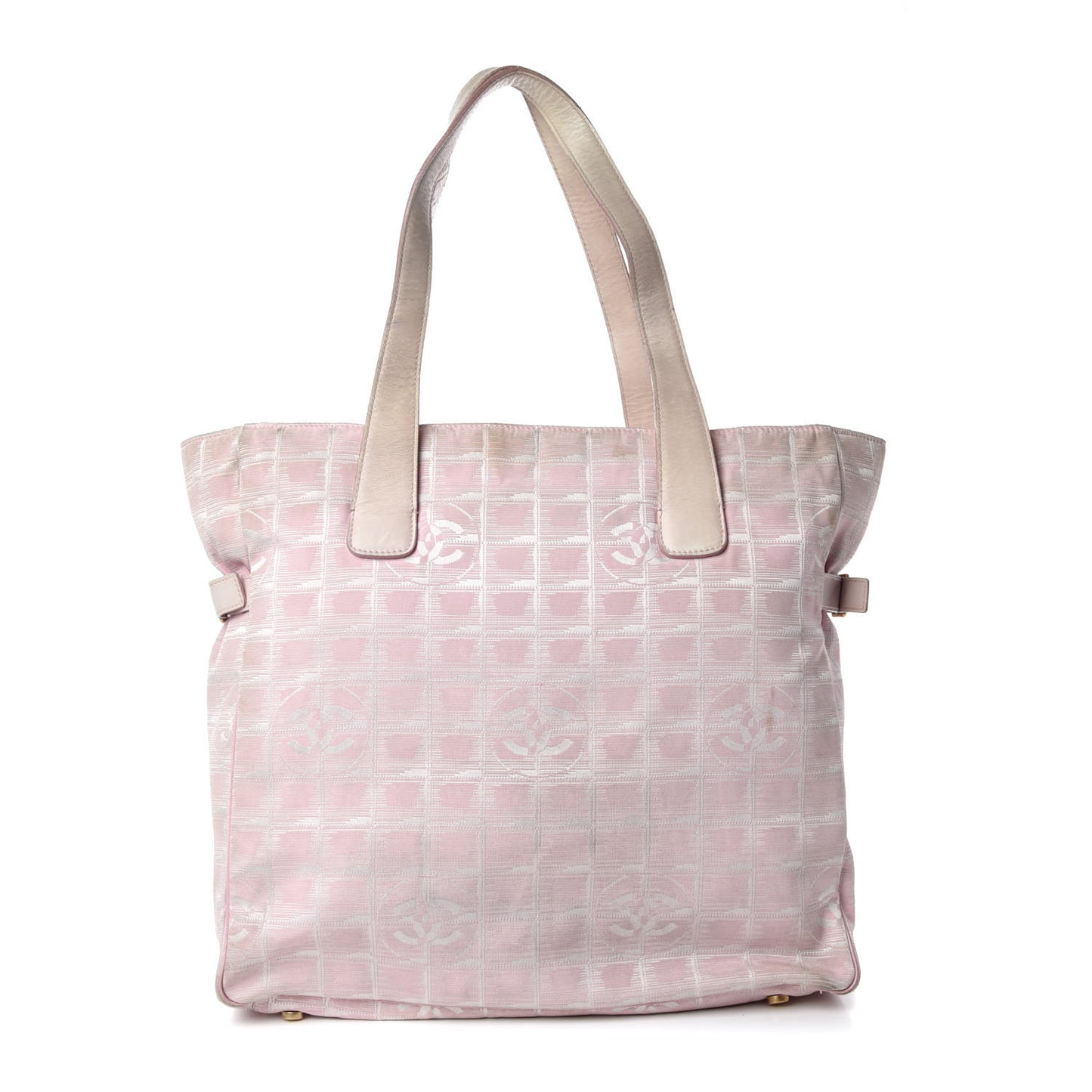 Nylon Medium Travel Tote Pink