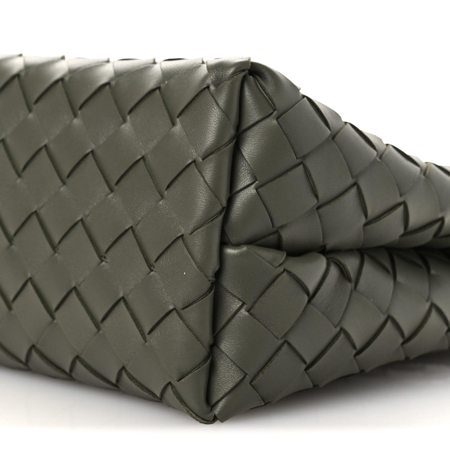 Nappa Intrecciato Small Andiamo Shoulder Bag Pickle