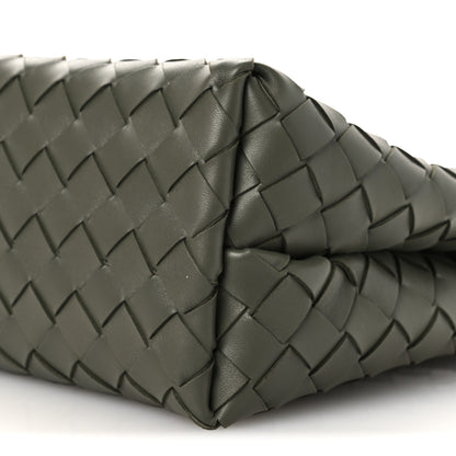 Bottega Veneta Nappa Intrecciato Small Andiamo Shoulder Bag Pickle 9 of 11