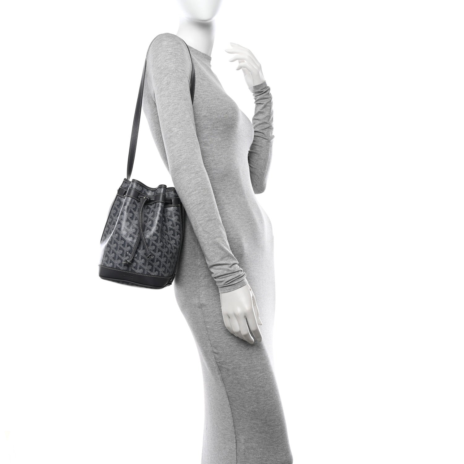 Goyard ine Petit Flot Bucket Bag PM Grey 2 of 10
