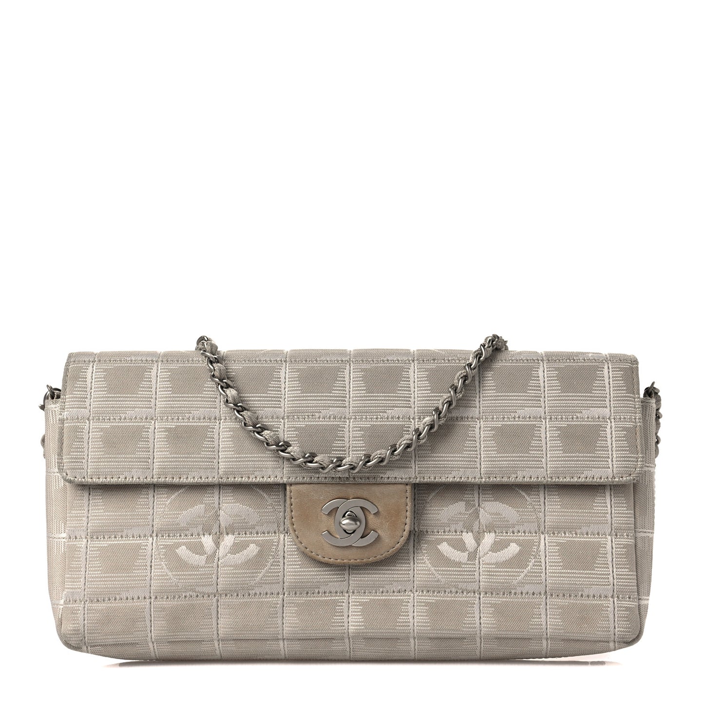 Nylon Travel East West Flap Beige