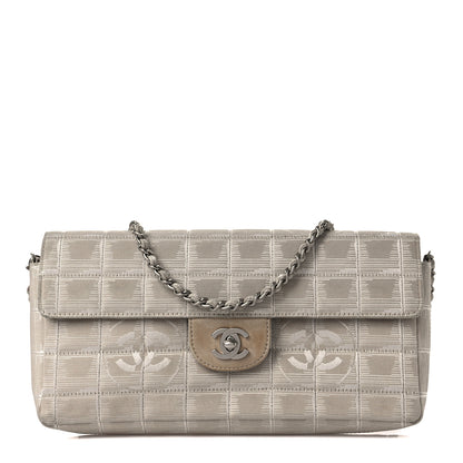 Chanel Nylon Travel East West Flap Beige 1 of 6