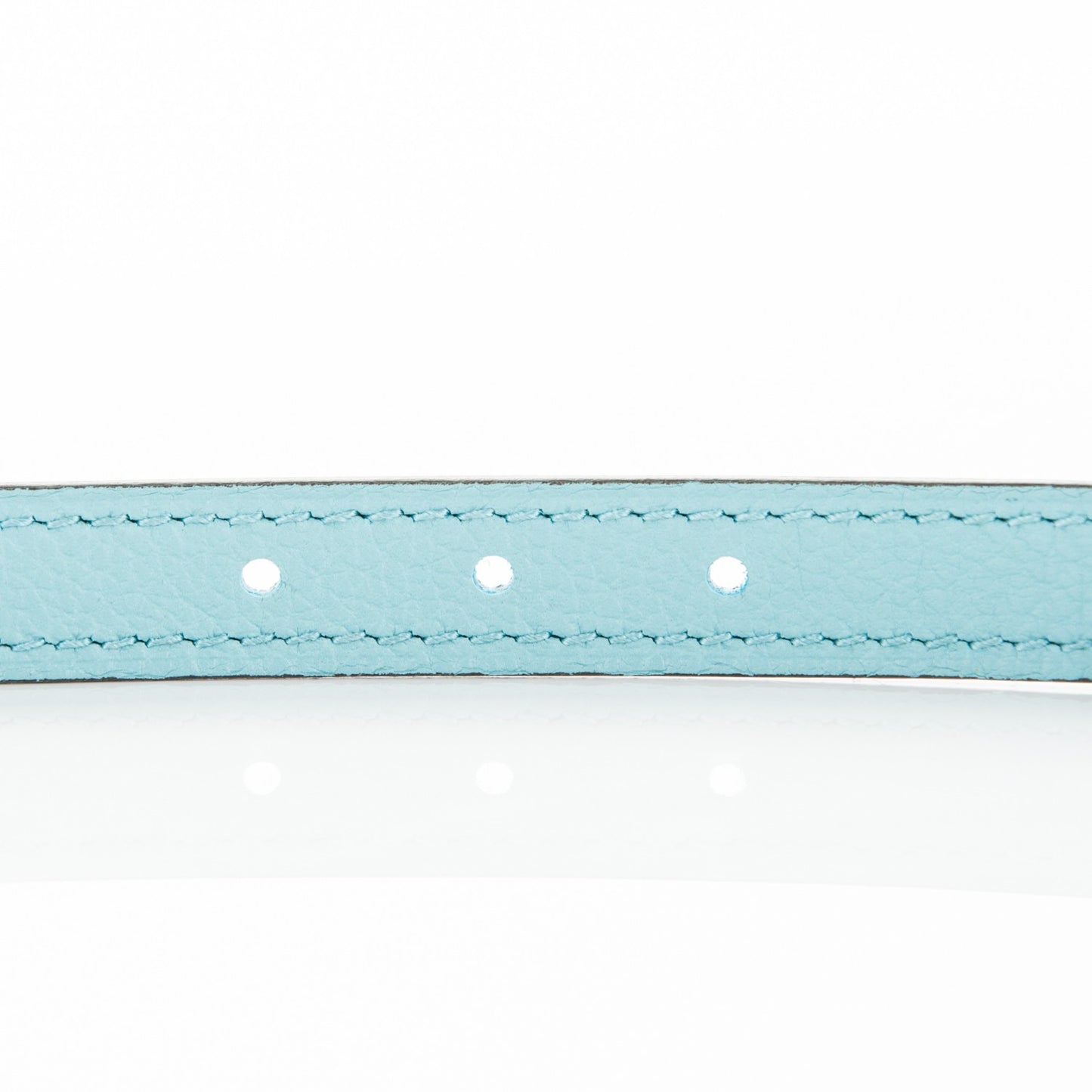 Epsom Togo 13mm Roulis Belt 85 Colvert Bleu Atoll