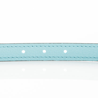 Hermes Epsom Togo 13mm Roulis Belt 85 Colvert Bleu Atoll 5 of 5
