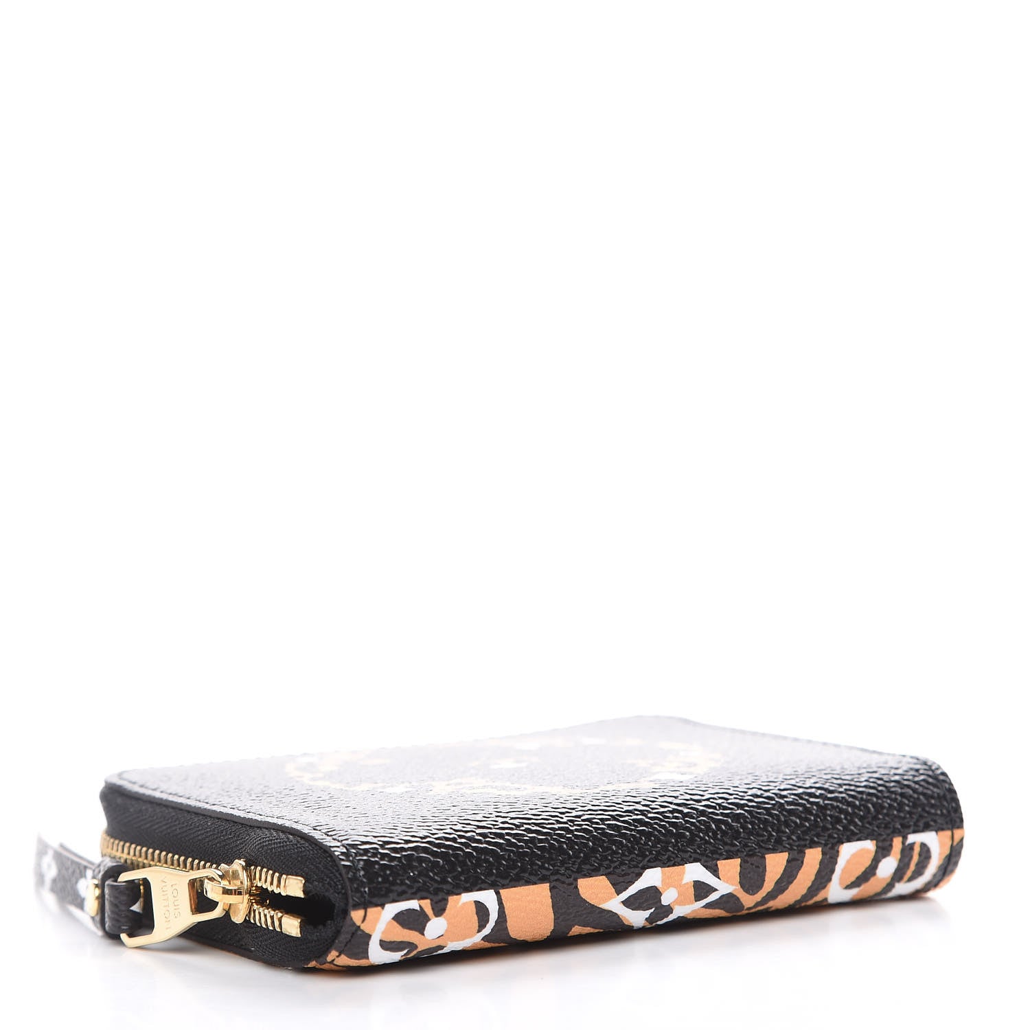 Louis Vuitton Monogram Giant Jungle Zippy Coin Purse Black 4 of 8