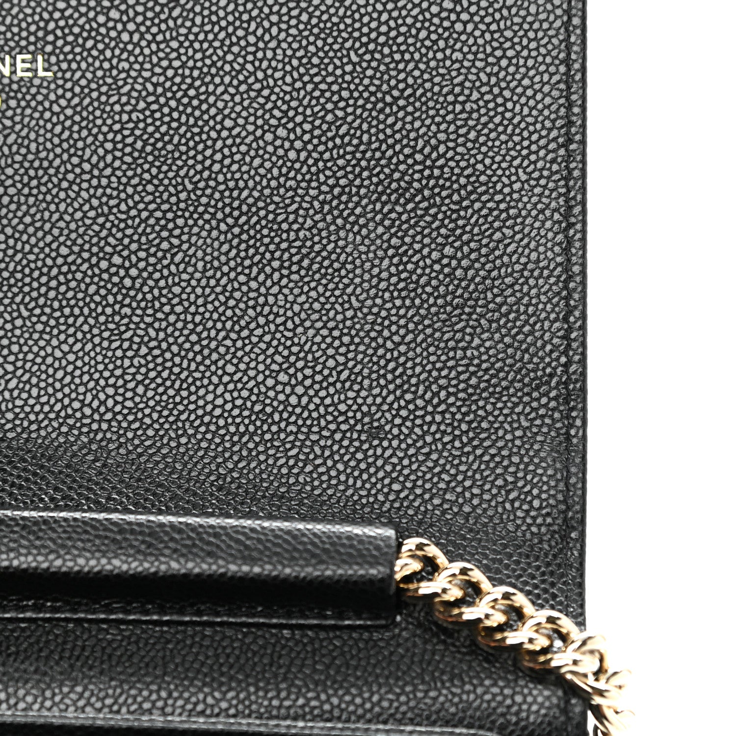 Chanel Caviar Quilted Boy Phone Holder Wallet On Chain Black 13 of 14