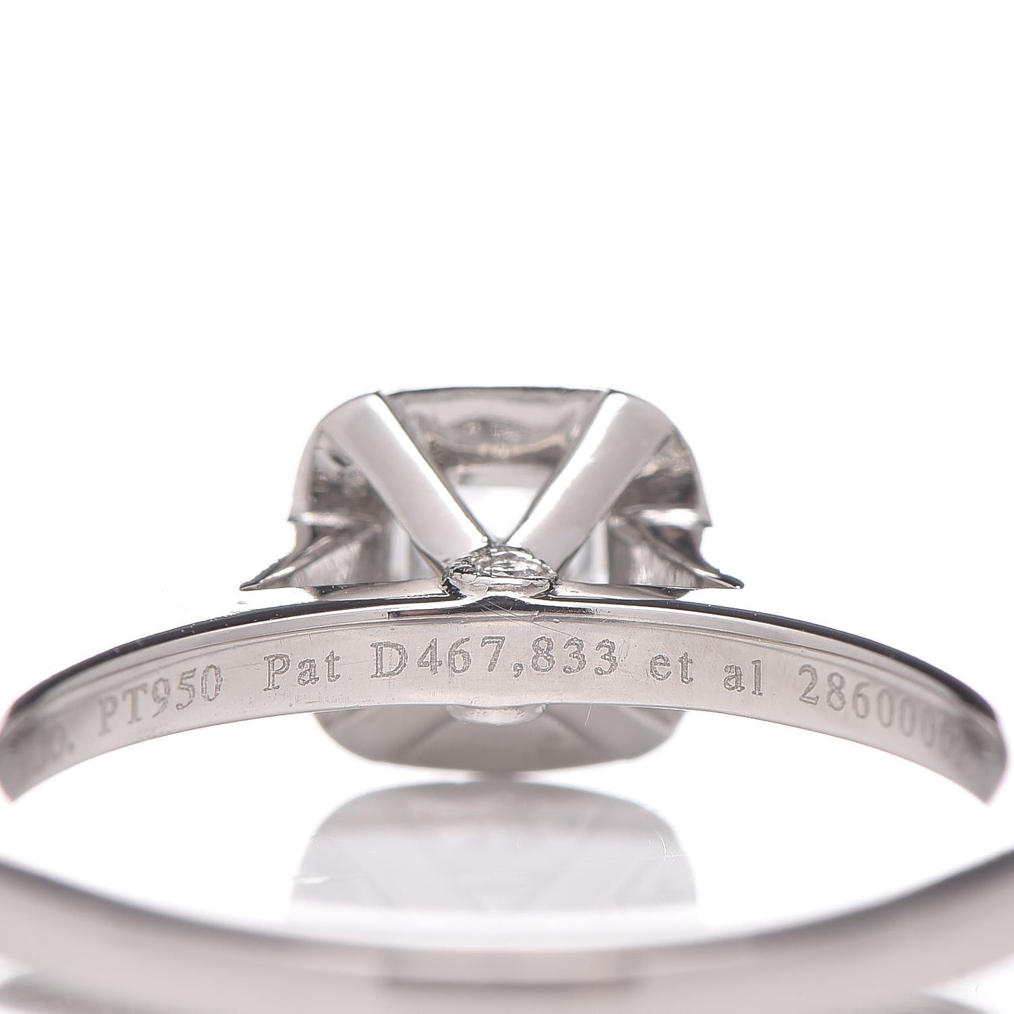Platinum Diamond .41ct. Legacy Ring 51 5.75