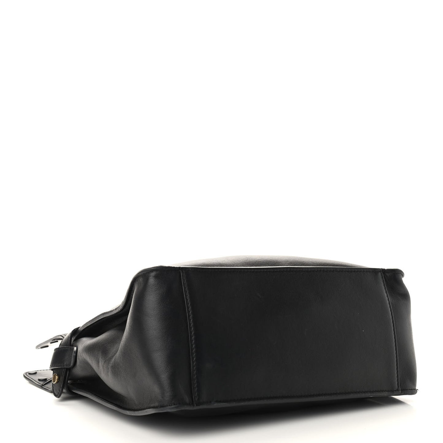 Vitello Grace Matte Large Flip Tote Black