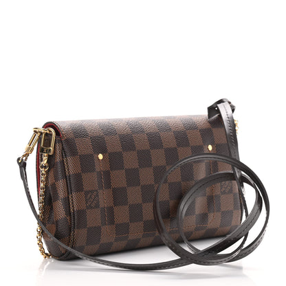 Louis Vuitton Damier Ebene Favorite PM 3 of 8