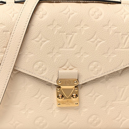 Louis Vuitton Empreinte Pochette Metis Creme 7 of 9