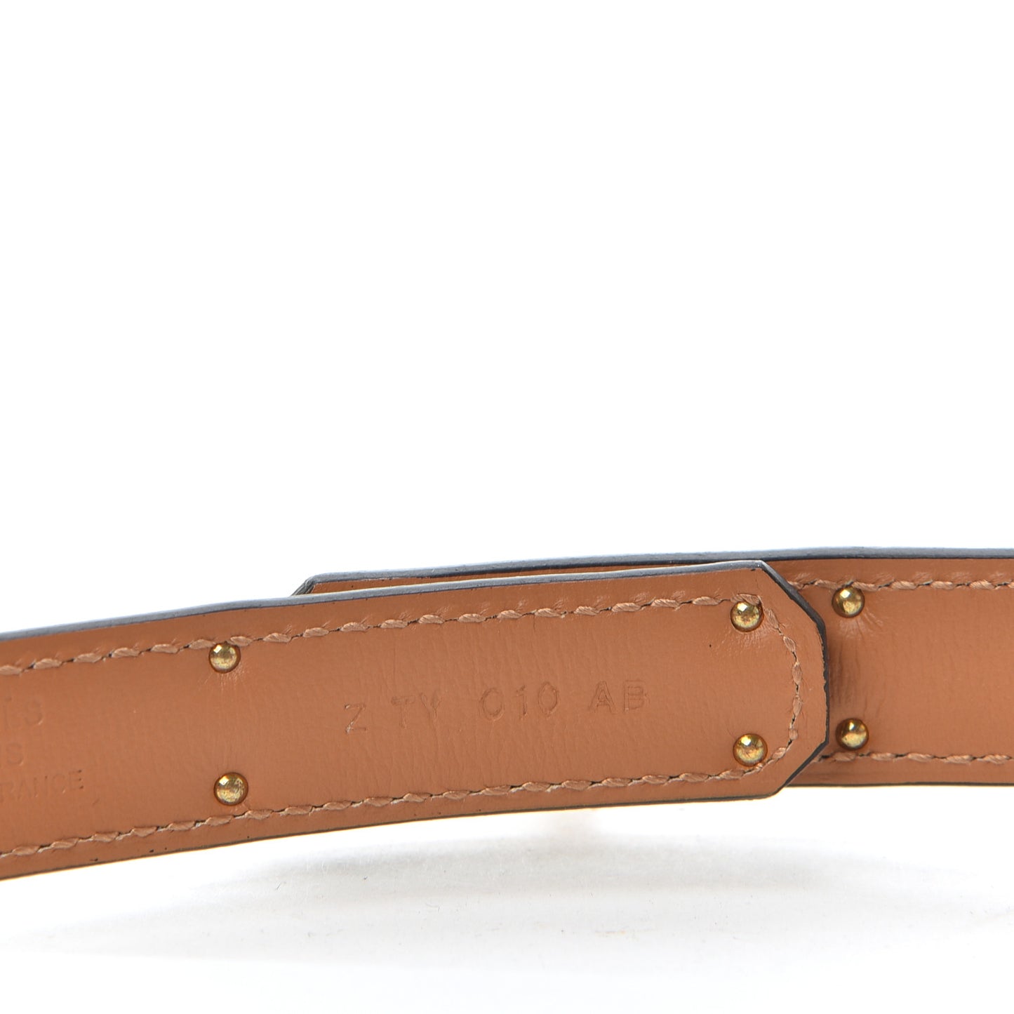 Epsom Kelly Pocket Belt Gold