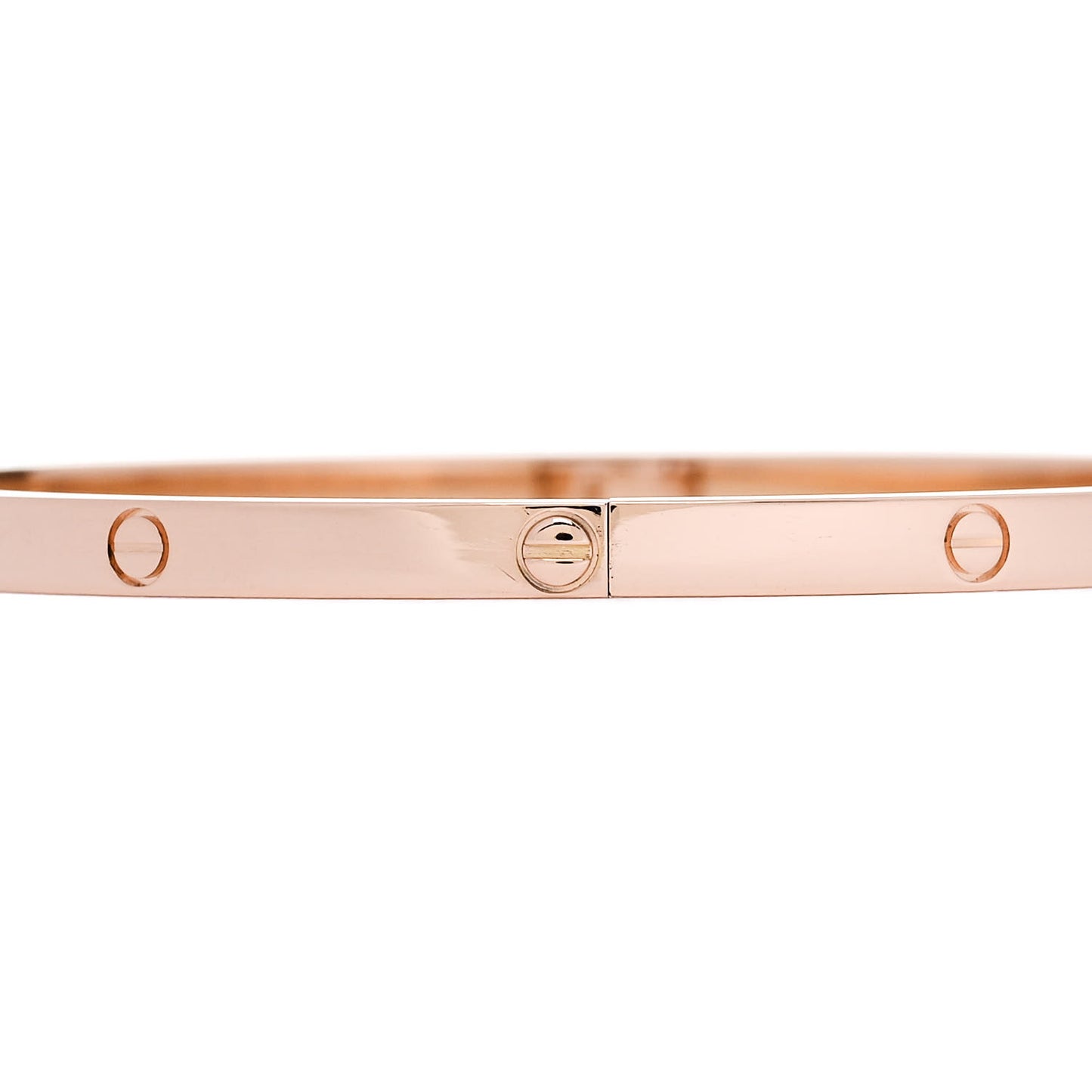 18K Pink Gold Small LOVE Bracelet 19