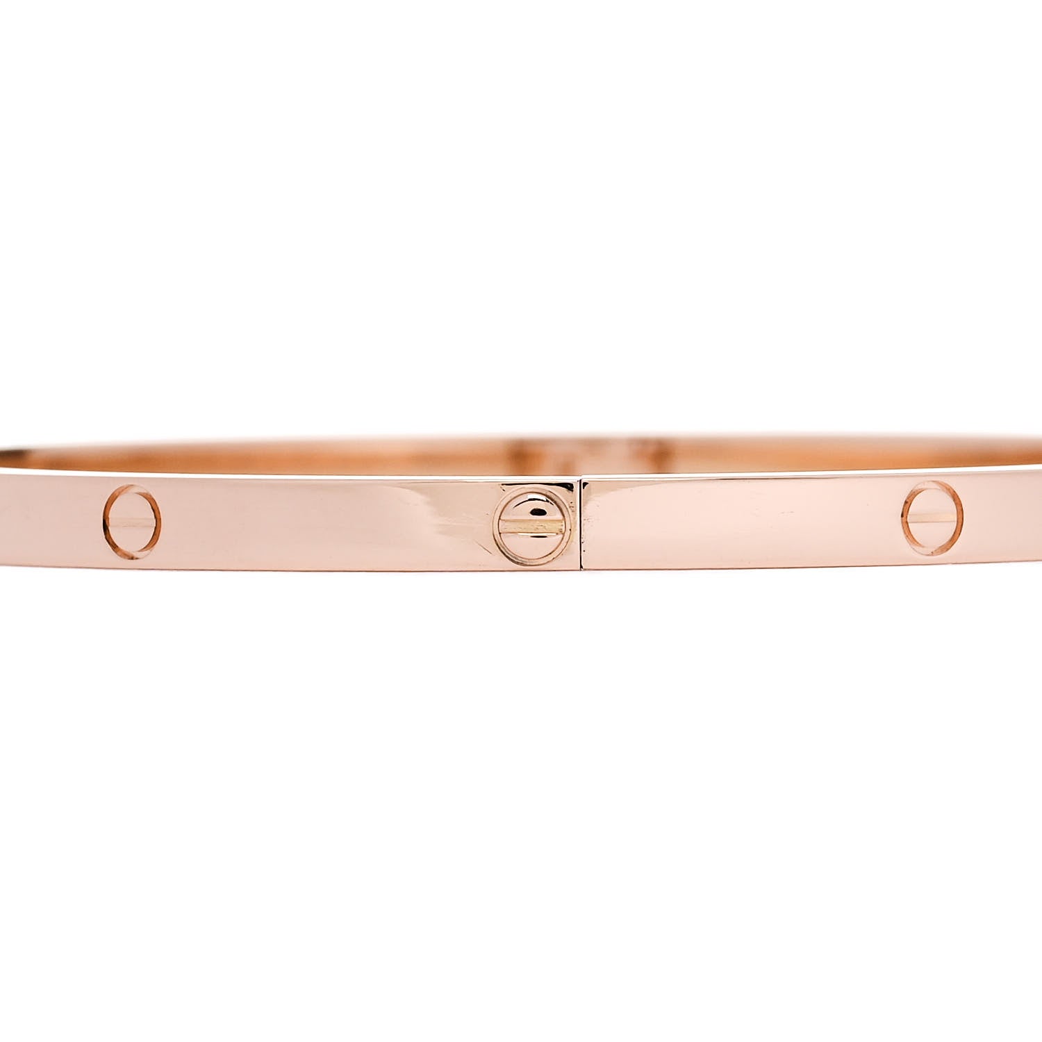 Cartier 18K Pink Gold Small LOVE Bracelet 19 4 of 6