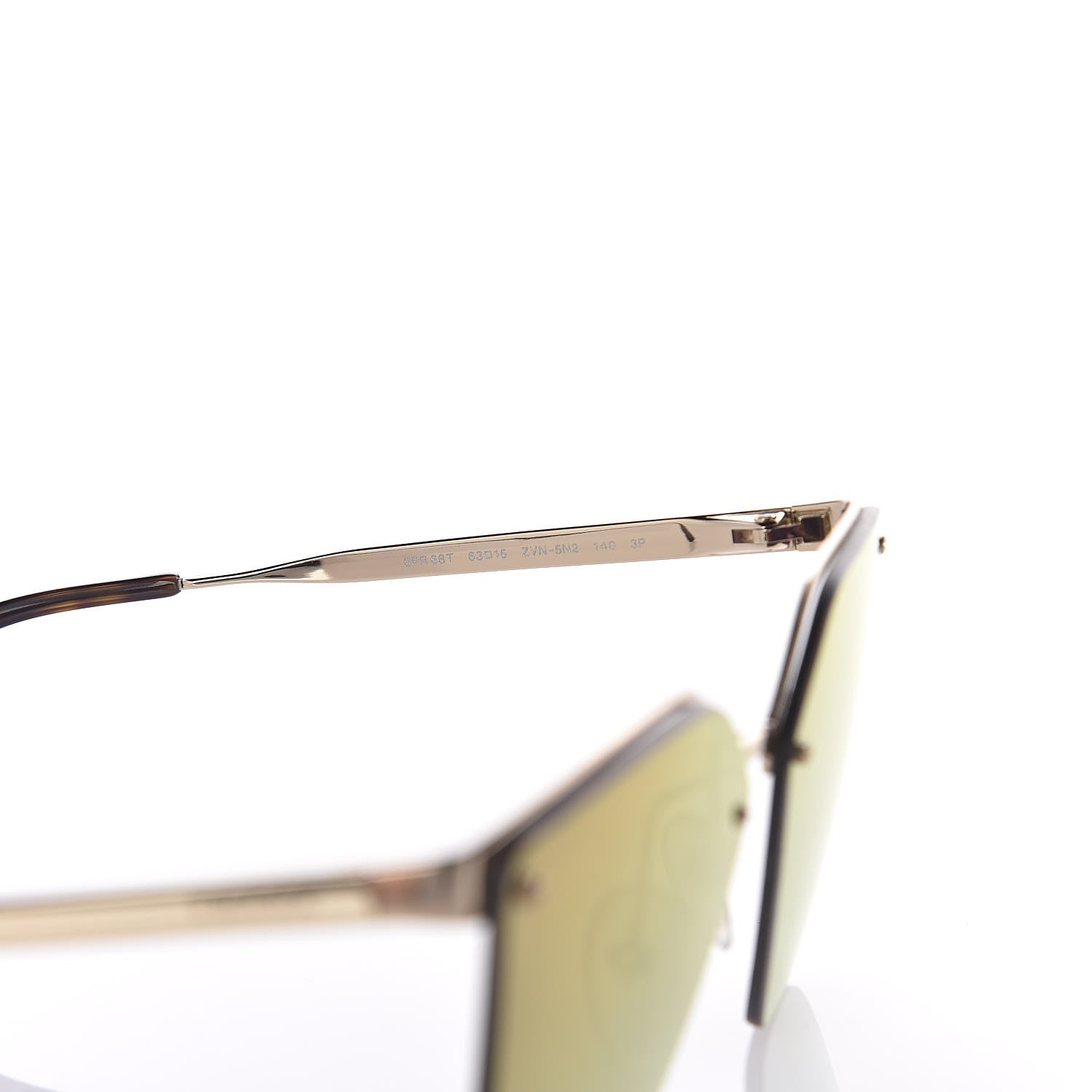 Prada Cat Eye Sunglasses SPR 68T Gold 5 of 7