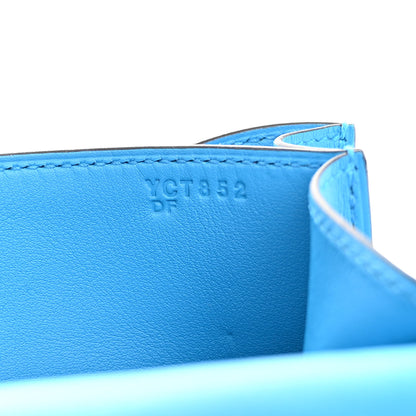 Hermes Swift Constance 18 Bleu Frida 7 of 11