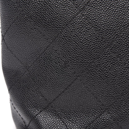 Chanel Grained Calfskin Shopping Fever Tote Black 15 of 18