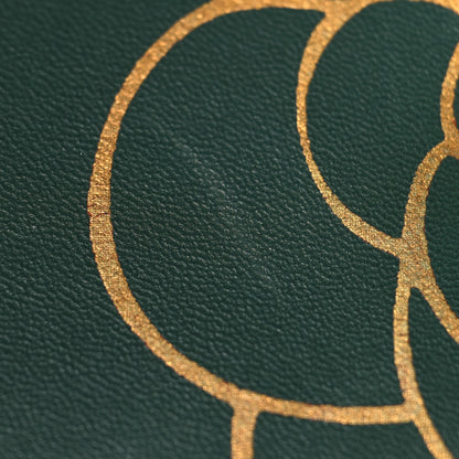 Chanel Calfskin Quilted Brasserie Gabrielle Menu CC Clutch Green 11 of 11