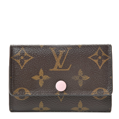 Louis Vuitton Monogram Multicles 6 Key Holder Rose Ballerine 1 of 11