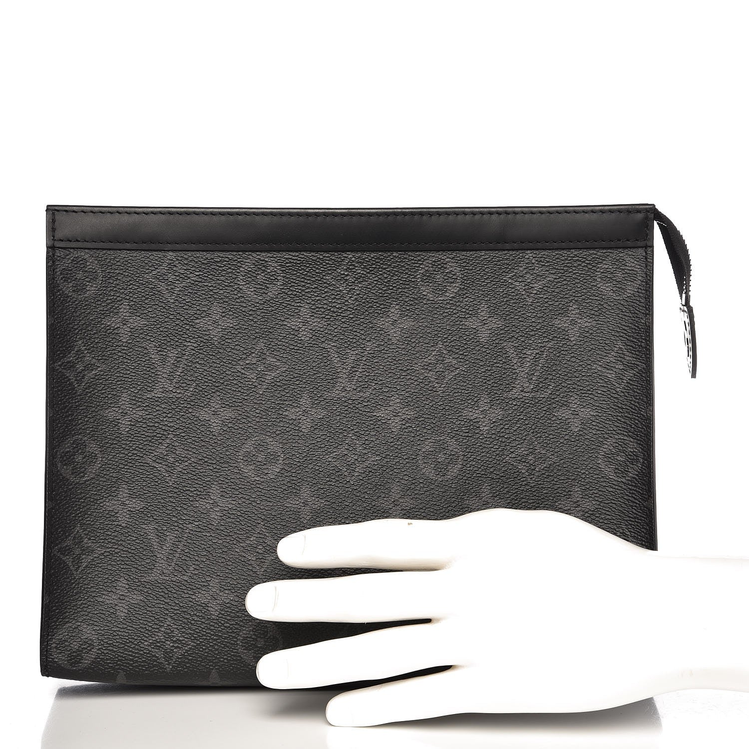Louis Vuitton Monogram Eclipse Pochette Voyage MM 2 of 9