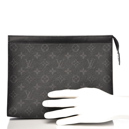 Louis Vuitton Monogram Eclipse Pochette Voyage MM 2 of 9
