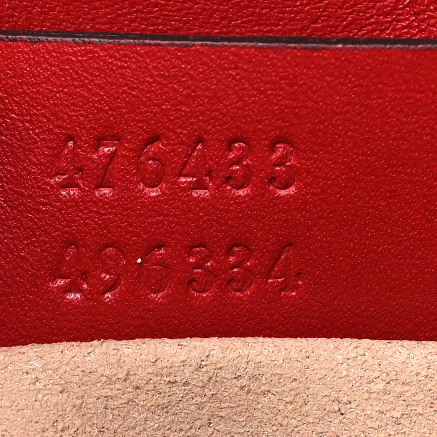Gucci Calfskin Matelasse Super Mini GG Marmont Shoulder Bag Hibiscus Red 7 of 10