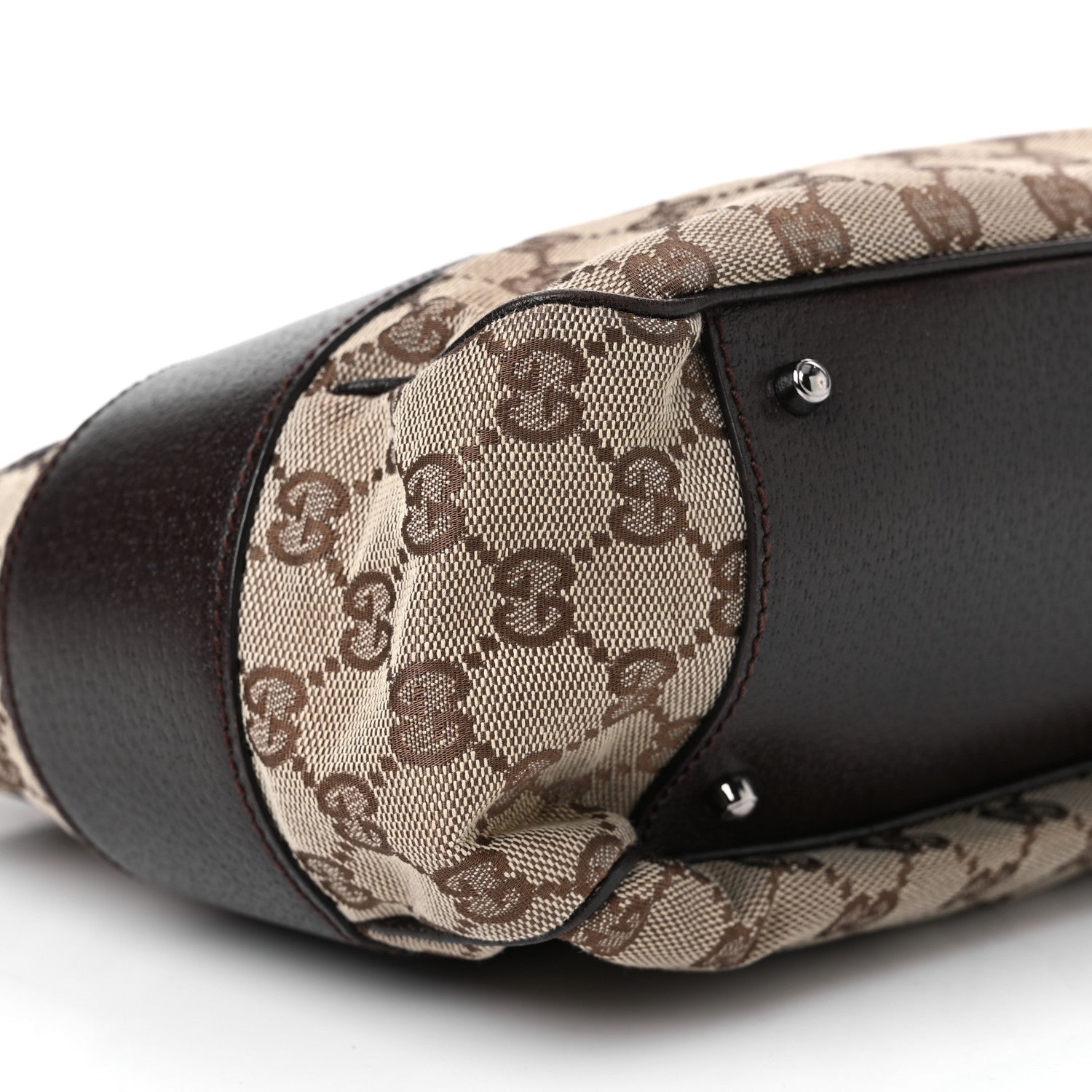 Gucci Monogram Shoulder Bag Dark Brown 9 of 11
