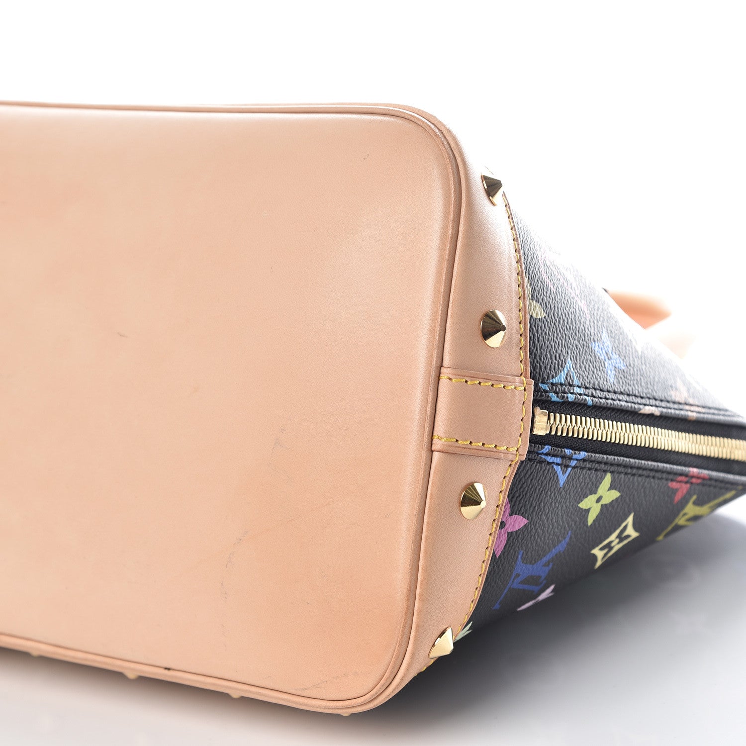 Louis Vuitton Monogram Multicolor Alma Black 10 of 12