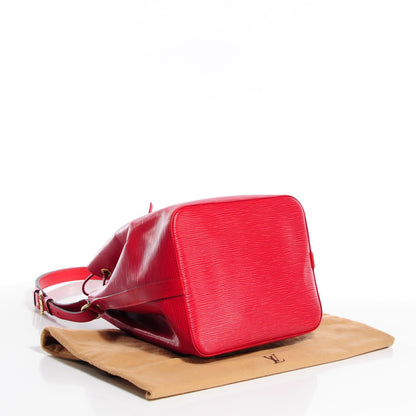 Louis Vuitton Epi Petit Noe Red 6 of 16