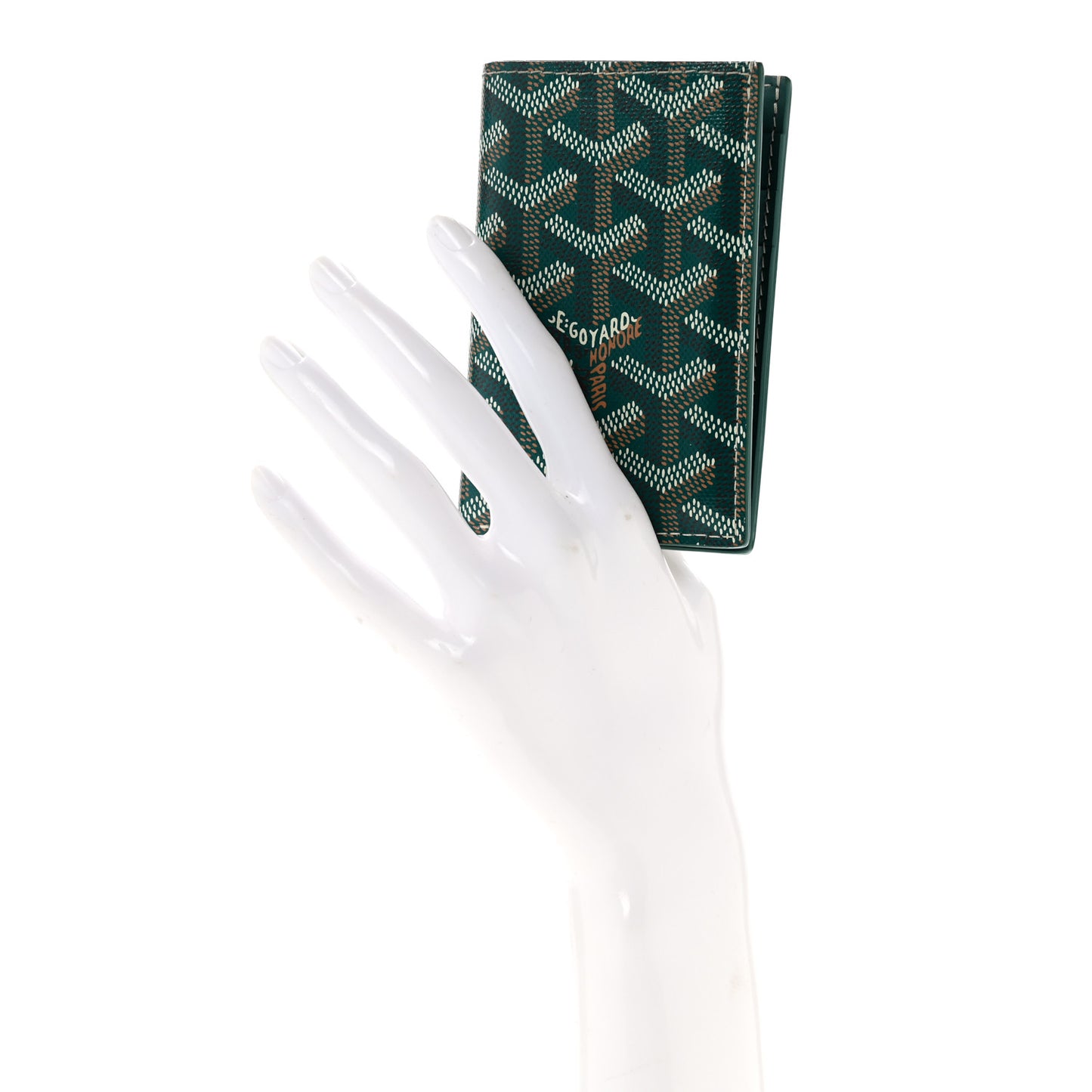 Goyardine Saint Pierre Card Holder Green
