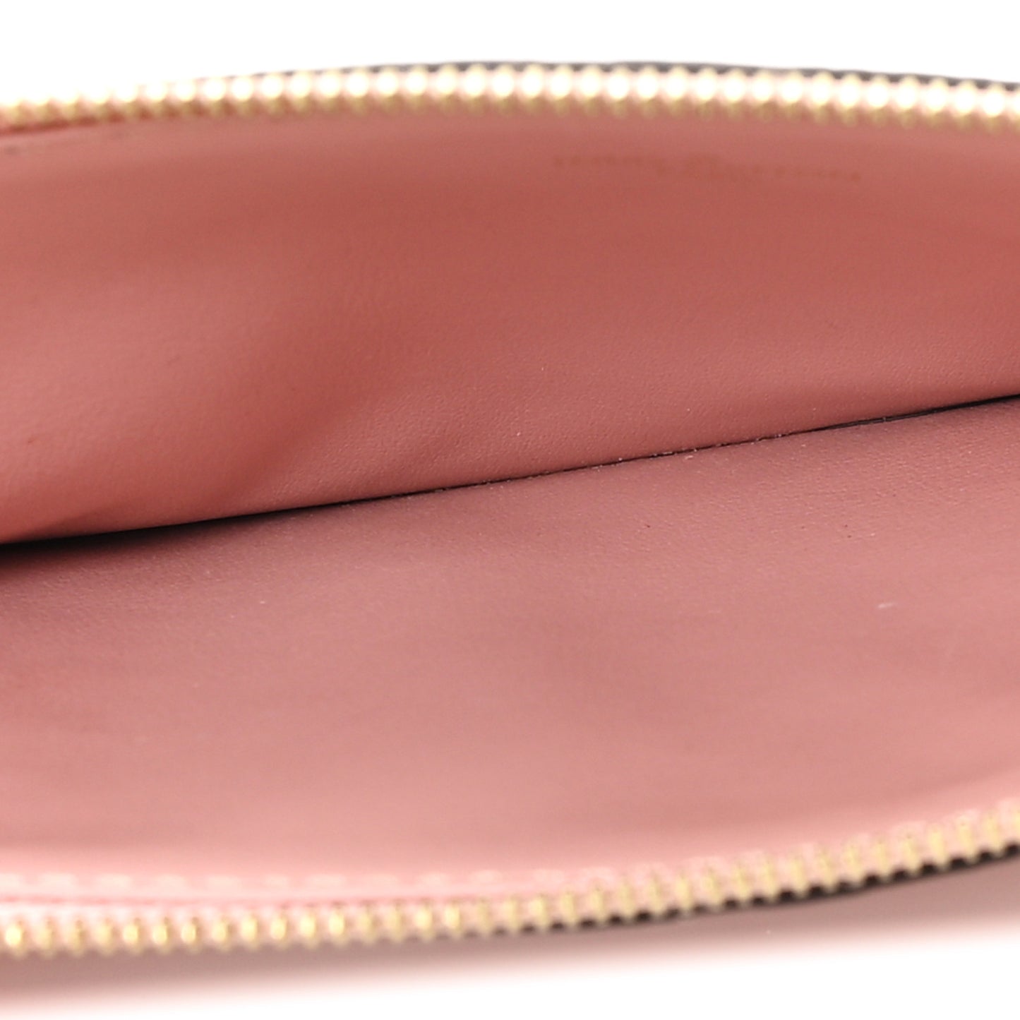 Empreinte Felicie Chain Wallet Zippered Insert Rose Poudre