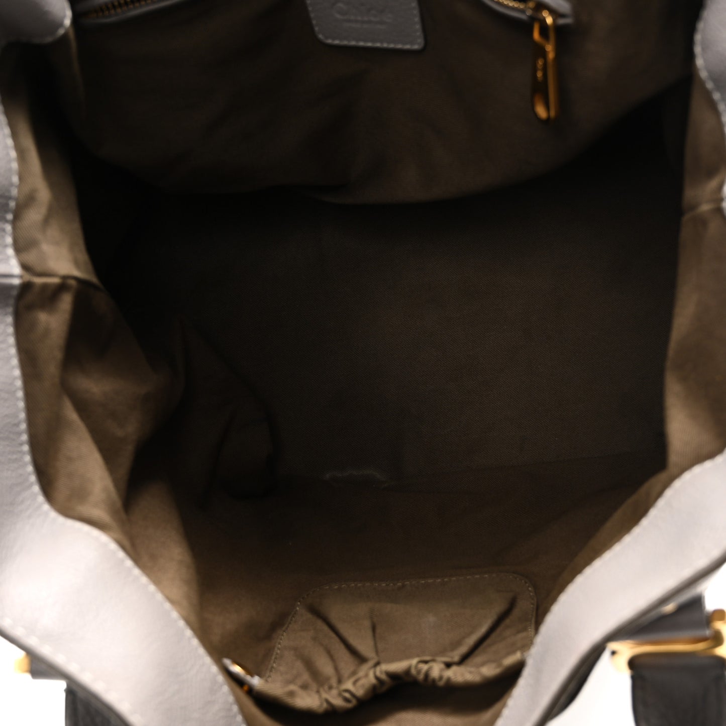 Calfskin Large New Marcie Tote Cashmere Grey