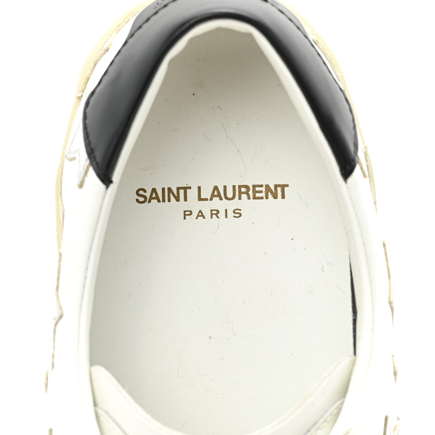 Saint Laurent Nappa Star Court Sneakers 39 Off White 10 of 10
