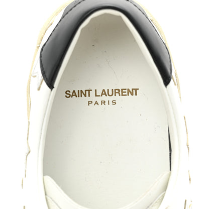 Saint Laurent Nappa Star Court Sneakers 39 Off White 10 of 10